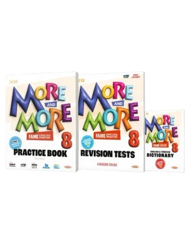 More More 8. Sınıf Practice Book 3 lü Set