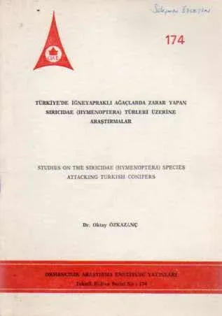 Türkiye'de İğneyapraklı Ağaçlarda Zarar Yapan Sırıcıdae Türleri Üzerine Araştırmalar