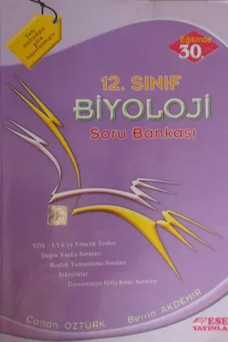 12. Sınıf Biyoloji Soru Bankası