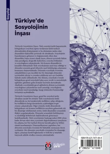 Türkiye’de Sosyolojinin İnşası Faruk Turğut Türkiye’de Sosyolojinin İnşası Faruk Turğut