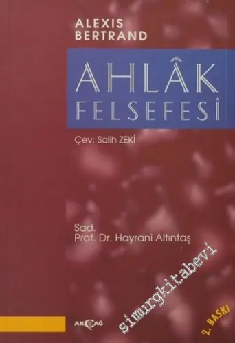 Ahlak Felsefesi -         2001