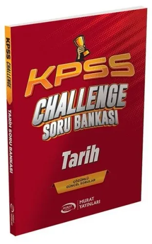 Murat Yayınları KPSS Tarih CHALLENGE Soru Bankası Çözümlü