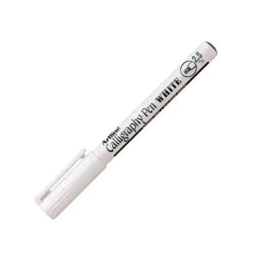 Artline 993XF White Metalik Kaligrafi Markörü Uç:2,5mm Beyaz