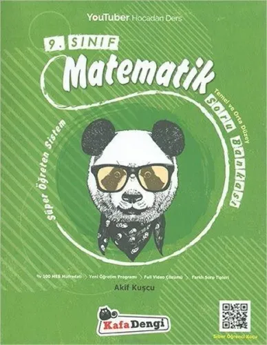 Kafadengi Yayınları 9. Sınıf Matematik Temel ve Orta Düzey Soru Bankası Kafadengi
