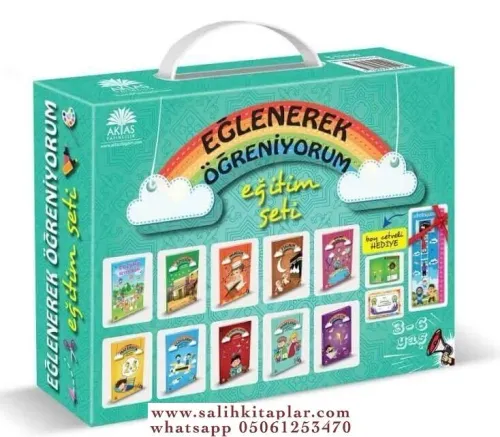 Eğlenerek Öğreniyorum Okul Öncesi Eğitim Seti 3/6 Yaş Arası