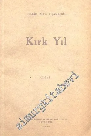 Kırk Yıl 5 Cilt -        1936