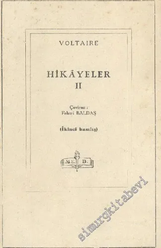 Hikayeler - 2 Cilt TAKIM -