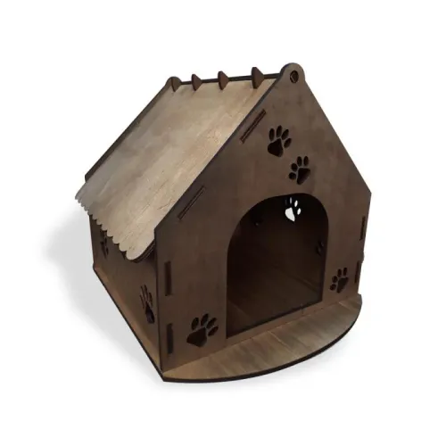 Ahşap Kedi Evi - Halkkitabevi Ahşap Kedi Evi - Halkkitabevi