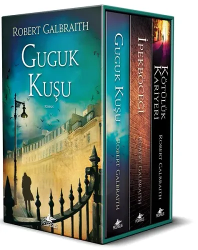 Cormoran Strike Kutulu Özel Set-3 Kitap Takım