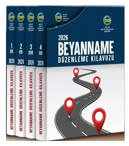 Beyanname Düzenleme Kılavuzu 2026 (4 Cilt Takım)