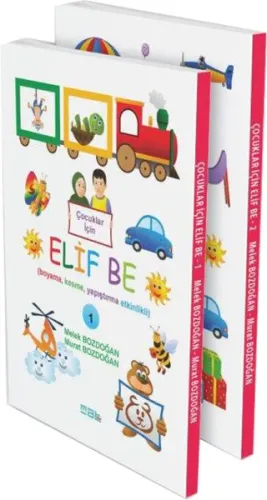 Çocuklar İçin Elif Be 1-2 Cilt  | 2 Cilt Takım