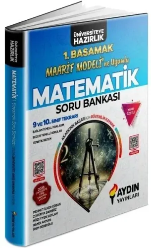 Aydın Yayınları 9. ve 10. Sınıf Matematik Konu Özetli Maarif Modeli So