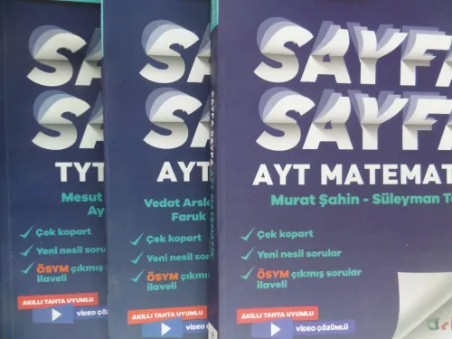 TYT - AYT Sayfa Sayfa Ders İşleme Föyü / 3 Adet