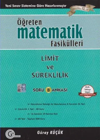 Gür Öğreten Matematik Fasikülleri Limit ve Süreklilik Soru Bankası