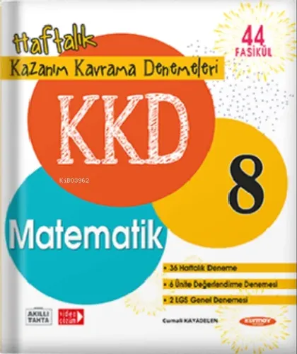 Matematik Haftalık Kazanım Kavrama Denemeleri (44 Fasikül)