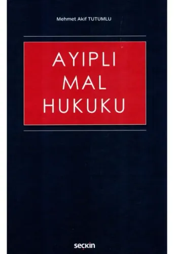Ayıplı Mal Hukuku