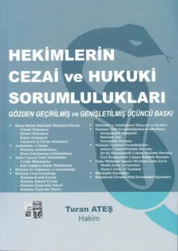 Hekimlerin Cezai Ve Hukuki Sorumlulukları
