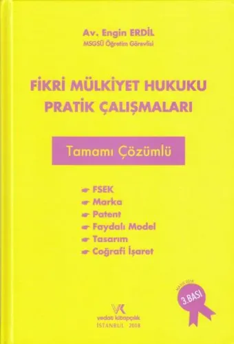 Fikri Mülkiyet Hukuku Pratik Çalışmaları