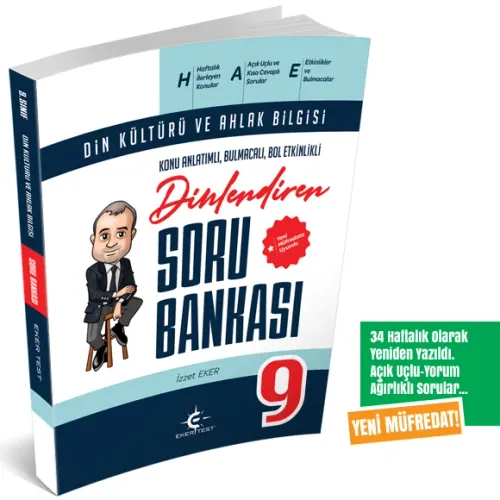 9. Sınıf Dinlendiren Soru Bankası (Eker Test) (MAARİF MODELİ)
