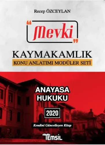 Kaymakamlık Anayasa Hukuku Konu Anlatımı