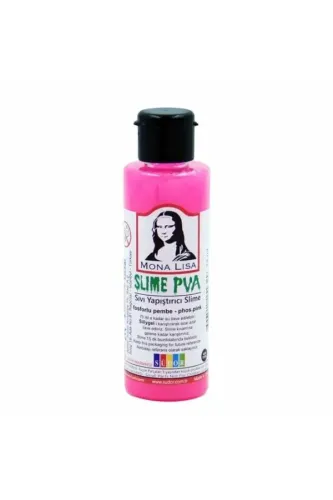 Monalisa Sıvı Slime 70 ml Fosforlu Pembe