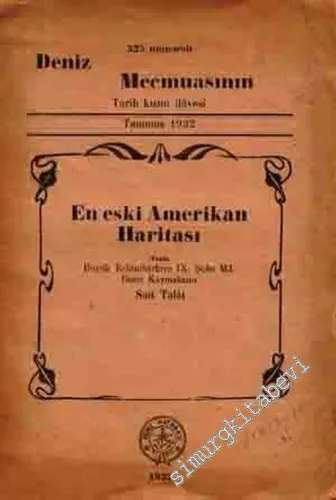 En Eski Amerikan Haritası  -        1932