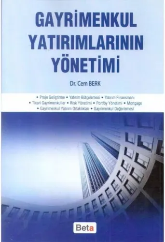 Gayrimenkul Yatırımlarının Yönetimi
