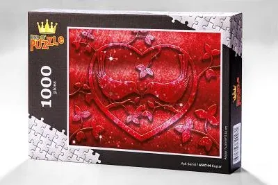 Aşk Serisi - Kuşlar 1000 Parça Puzzle