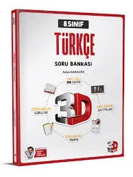3D 8. SINIF SORU BANKASI TÜRKÇE (24-25)