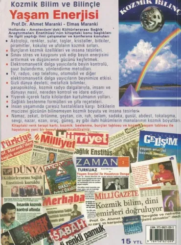 Kozmik Bilim ve Bilinçte Yaşam Enerjisi Ahmet Maranki Mozaik Yayınları
