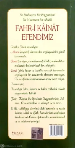 Fahr'i Kainat Efendimiz Osman Nuri Topbaş Yüzakı Yayıncılık %39 indiri