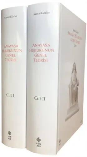 Anayasa Hukukunun Genel Teorisi (2 Cilt Takım)