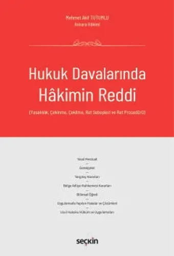 Hukuk Davalarında Hakimin Reddi