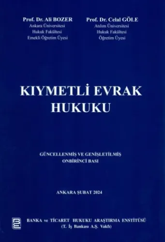 Kıymetli Evrak Hukuku