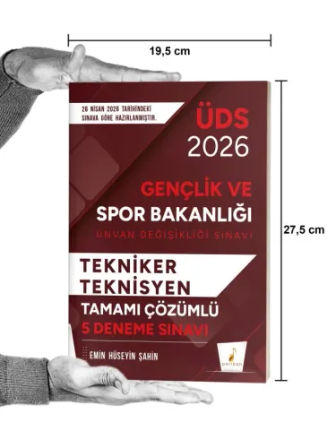 Pelikan Yayınları 2026 ÜDS Gençlik ve Spor Bakanlığı - Tekniker ve Tek Pelikan Yayınları 2026 ÜDS Gençlik ve Spor Bakanlığı - Tekniker ve Tek