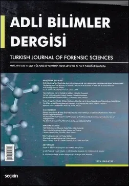 Adli Bilimler Dergisi Cilt: 17 Sayı: 1 Mart 2018