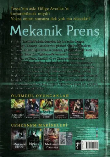 Mekanik Prens Cassandra Clare Artemis Yayınları %40 indirimli