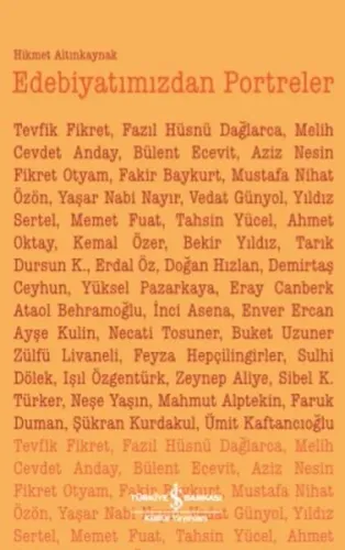 Edebiyatımızdan Portreler