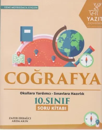 Yazıt Yayınları 10. Sınıf Coğrafya Soru Kitabı Yazıt