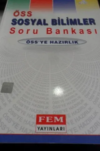 ÖSS Sosyal Bilimler Soru Bankası