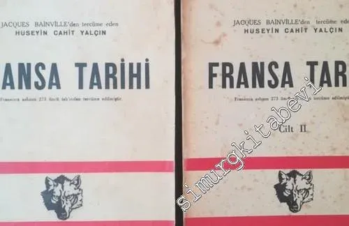 Fransa Tarihi, 2 Cilt TAKIM -        1938
