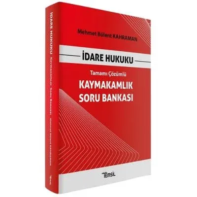 Tamamı Çözümlü Kaymakamlık Soru Bankası
