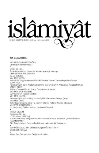 İSLAMİYAT (İSA (as) Anısına)