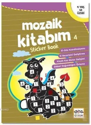 Mozaik Kitabım 4; 4 Yaş ve Üzeri