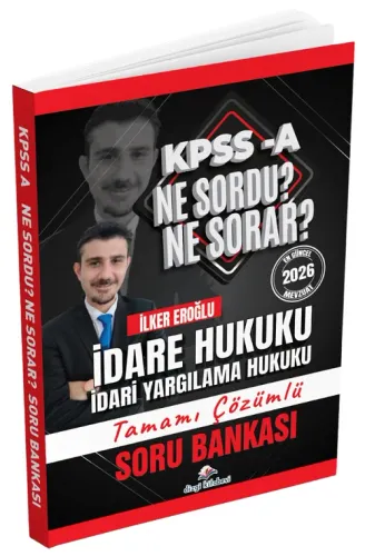 Dizgi Kitap 2026 KPSS A Grubu İdare-İdari Yargılama Hukuku Ne Sordu Ne