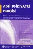 Adli Psikiyatri Dergisi – Cilt:1 Sayı:3 Temmuz 2004 1
