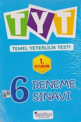Asistan TYT 6 Deneme Sınavı 1. Oturum