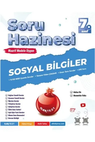 NARTEST 7.SINIF SOSYAL BİLGİLER SORU HAZİNESİ