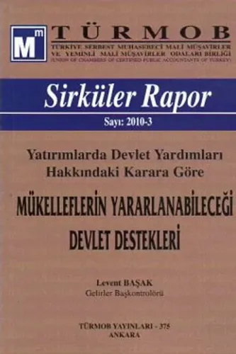 Türmob Sirküler Rapor 2010/3