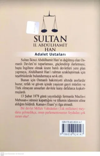 Sultan 2. Abdülhamid Han Kemal Arkun Akademisyen Yayınevi